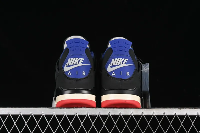All categories Air Jordan Jordan series basketball shoes Air Jordan 4 Air Jordan 4 Retro "Lase" AJ4 Joe 4 black gray blue color FV5029-003